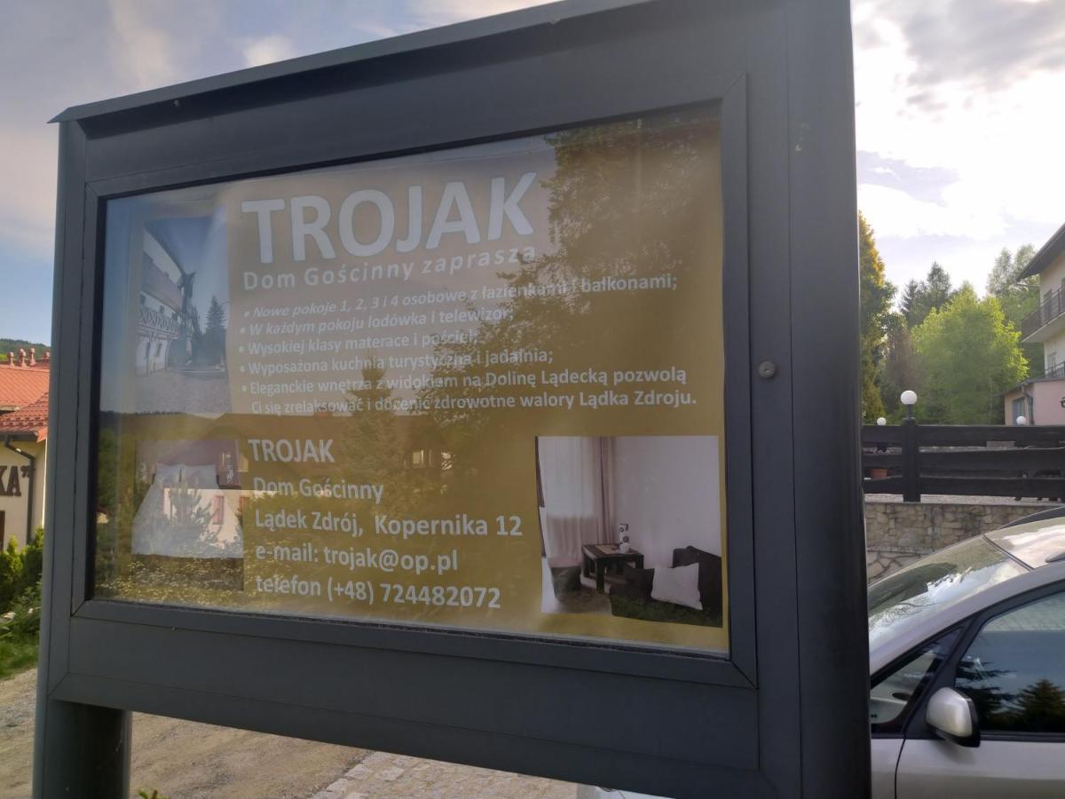 Pensjonat Trojak Lądek-Zdrój Exteriér fotografie